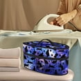 thumbnail image 2 of HELLHERO Colorful Starry Sky Cat Pattern Iron Carrier Bag with Handle Portable Steam Iron Case Travel Carrying Case, Case Only, 2 of 6