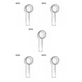 thumbnail image 1 of Toystoory Juego de 4 Uds. De fundas para cepillos de dientes, tapa de cabeza de cepillo de eléctrico Universal de plástico, tapas protectoras Type2 Toystoory CBP046475, 1 of 6