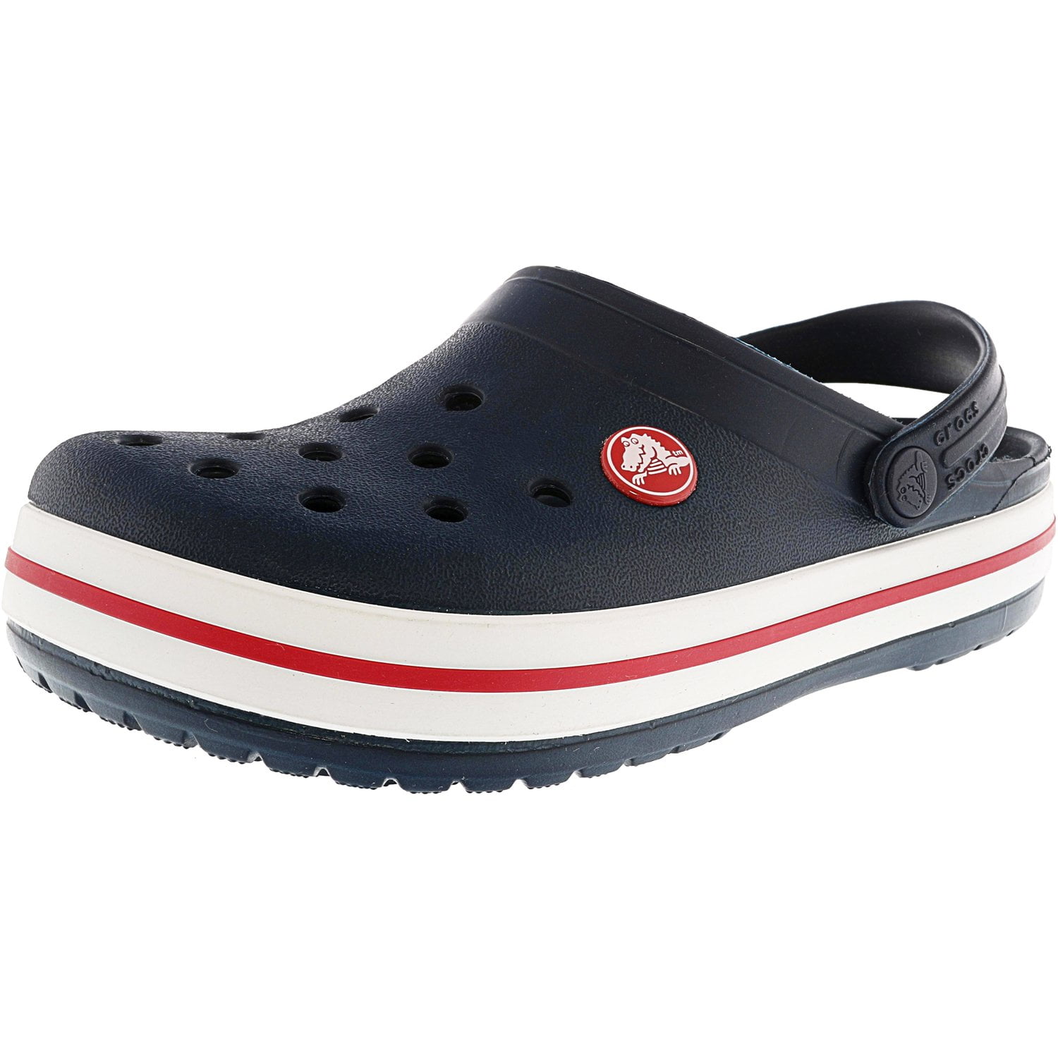 Crocs Crocband Clog Navy / Red Flat Shoe - 7M | Walmart Canada