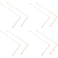 thumbnail image 1 of Copper Dowsing Rods - 99.9% Pure Copper 8PCS Divining Rods Energy Water Witching Detector, 1 of 8