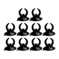 thumbnail image 1 of Pack de 10 ventosas para calentador de acuario con clips, fijación dentada, 21-23 mm, color negro, fácil instalación, soportes para varilla calefactor, 1 of 9
