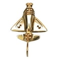 thumbnail image 3 of Across The Puddle, Ancient Golden Jet 24k Gold Plated .950 Silver Lapel Pin | Pre-Columbian Quimbaya Pin |Ancient Astronauts | Original Golden Jets Collection, 3 of 4