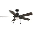 thumbnail image 4 of P250095-020-WB-Progress Lighting-Freestone - 5 Blade Ceiling Fan with Light Kit-15 Inches Tall and 52 Inches Wide-Antique Bronze Finish, 4 of 12