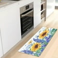 thumbnail image 6 of Sunflower Butterfly Bathroom Rug Mat Ultra Soft Non Slip and Absorbent Plush Rugs Washable Quick Dry Bath Rugs 39 x 20 Inches Home Decor, 6 of 7