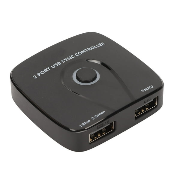 USBKM Switcher,2 in 1 USB Usb Switch USB Sharing Switch Advanced Technology