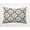 Soft Coral, variant on Simply Daisy 18" x 18" Modern Tribal Pattern Indoor/Outdoor Throw Pillow, Carribbean Turquoise (1 count)