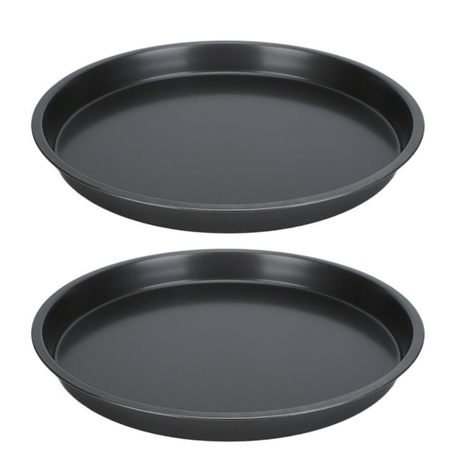 Non Stick Pizza Pan,2Pcs Non Stick Pizza Bakery Supplies Pizza Pan Highly Recommended