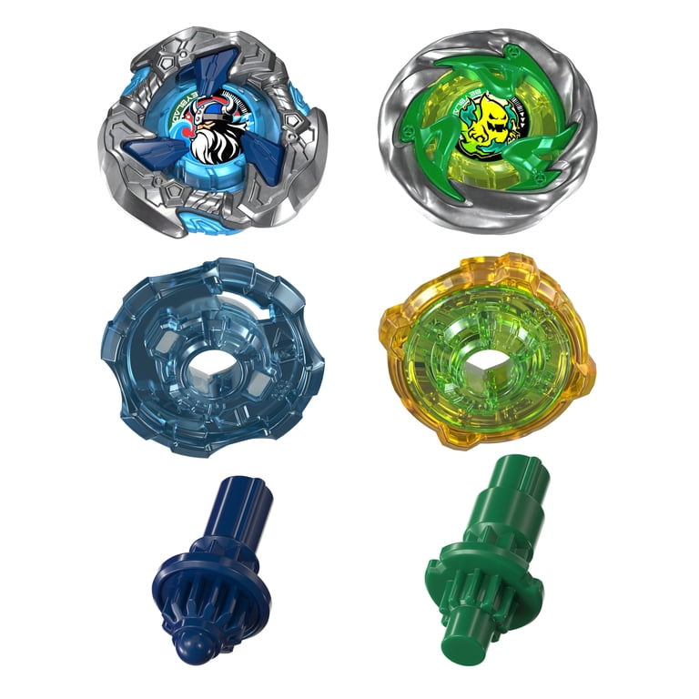 HERO'S BUONO 陰キャオリカラ　4点セット Beyblade X Circle Ghost 4-60LR UX & Hack Viking 4-55O UX Dual
