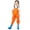 Orange, variant on TAIAOJING Kids Boys Girls Chest Waders Youth Fishing Waders With Pocket For Toddler Children Water Proof & Fishing Waders With Boots Boho 6-7Y