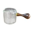 thumbnail image 4 of Taza de vidrio para espresso con pico y mango de madera, taza medidora de concentración portátil 200 ml, 4 of 9