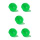thumbnail image 3 of Jumpingount Bufanda cuadrada Pañuelo de gasa Casual para representaciones teatrales Verde oscuro Type2 NO2, 3 of 6