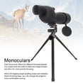 thumbnail image 3 of Spotting Scopes, Monocular Telescope 25-75x60 Retractable Sunshade 45 Degree Angled  For Hunting, 3 of 8