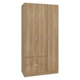 thumbnail image 2 of Ropero Closet 3 puertas y 2 cajones Color Madera RTA, 2 of 4
