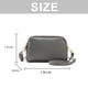 thumbnail image 2 of Monederos de mano tipo billetera de PU para mujer, pequeños bolsos cruzados para teléfono, bolso informal, 19*13*4cm, 2 of 5