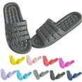 thumbnail image 3 of Langgg Shower Sandal Slippers Quick Drying Bathroom Gym Slippers Soft Sole Open Toe House Slippers, 3 of 9