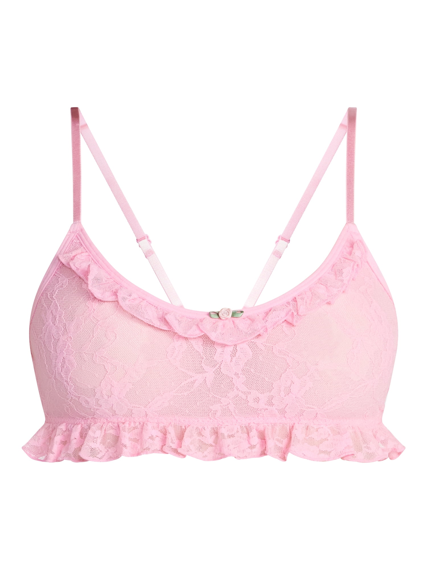 No Boundaries Lace Scoop Bralette, Women's 32A-44DDD