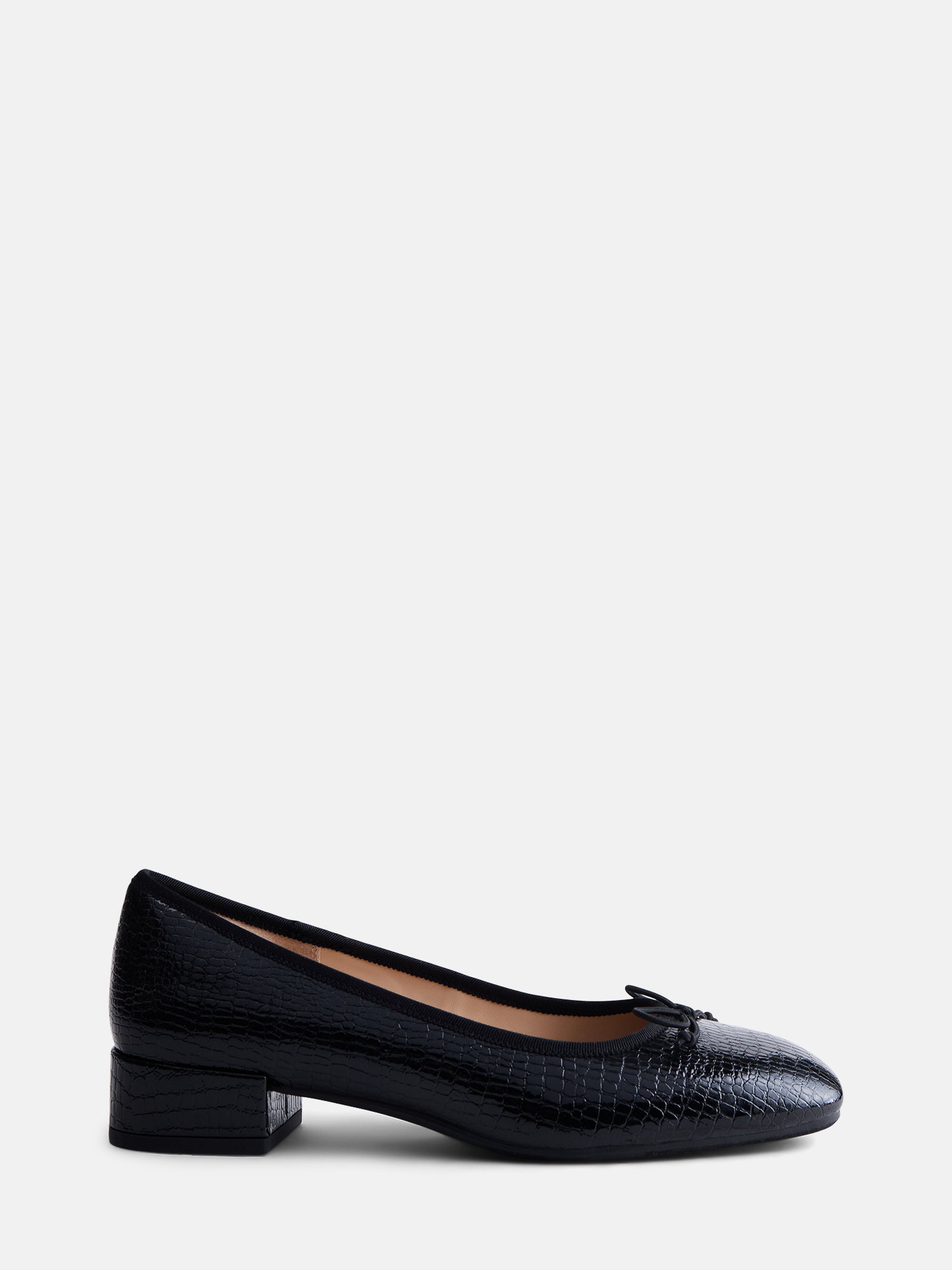 Scenario Women's Low Heel Faux Croc Ballet Flats photo 2