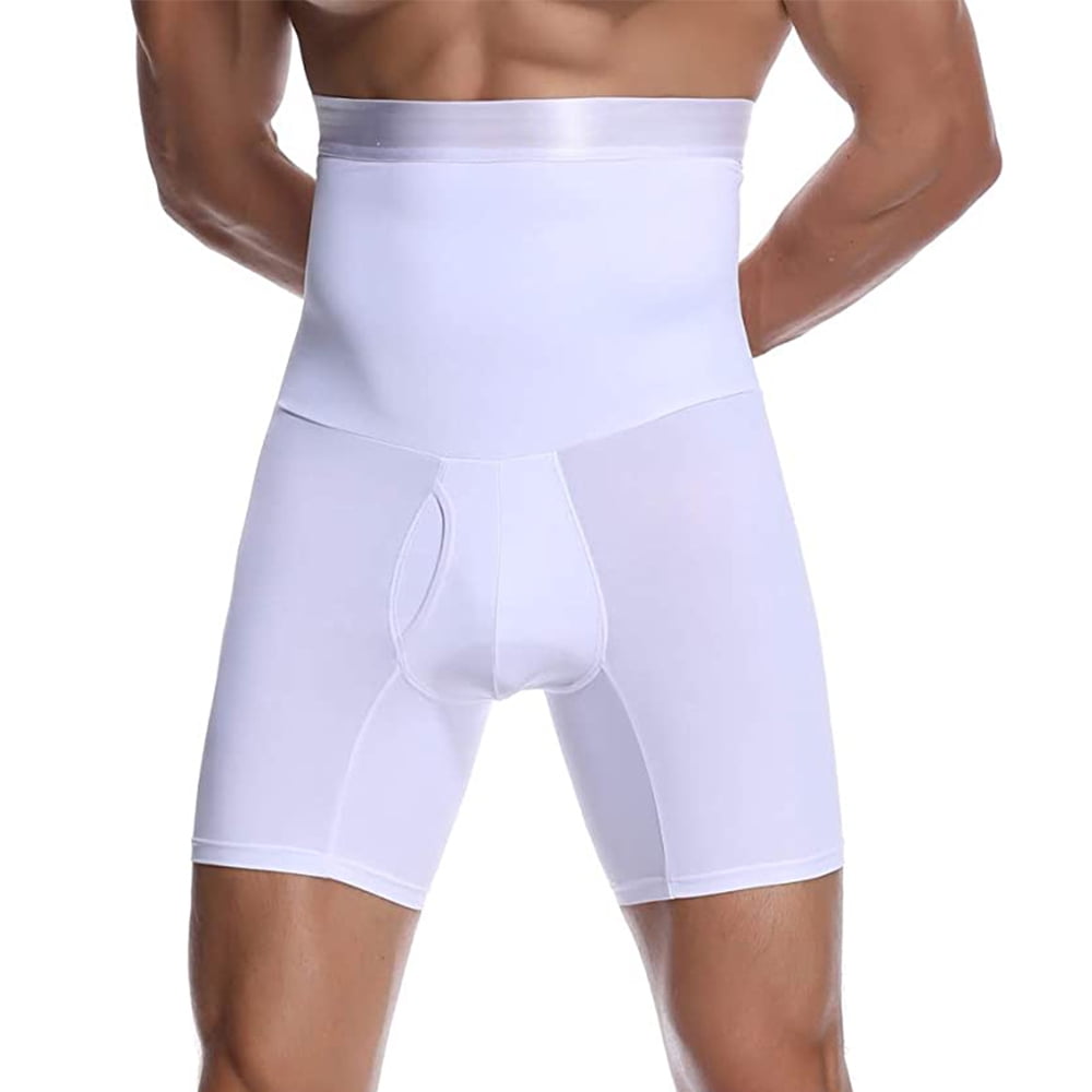 Slimming Compression Tummy Belly Back Support Underwear Shaper Pants for Men UK 
