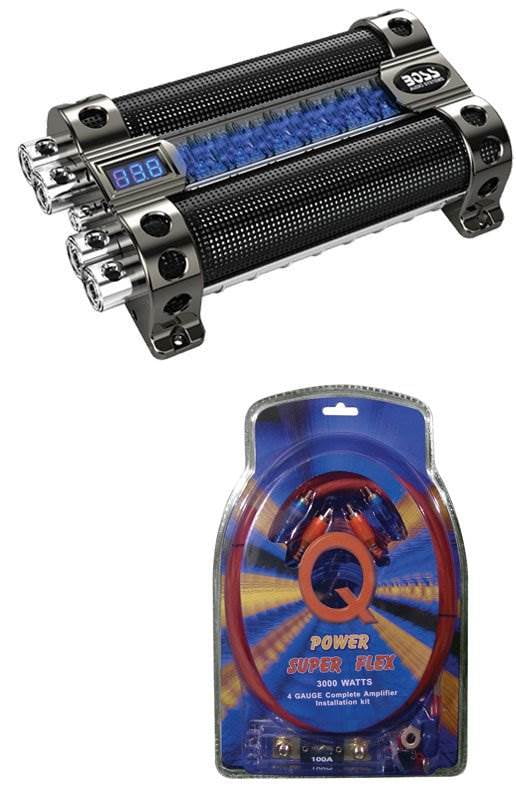 Boss 8 Farad Capacitor Manual - Electronic Diagram
