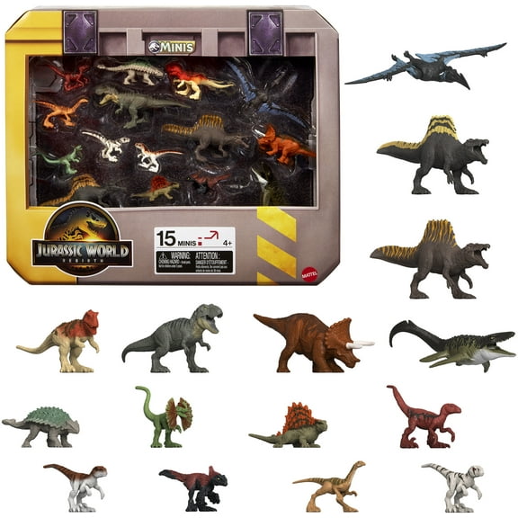 Mattel - Jurassic World: Rebirth Mini Dinosaur 15-Pack