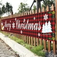 thumbnail image 1 of pitrice Christmas Streamer Hanging Background Ornament Polyester Decorative Banner, SDHF-GZ01, 1 of 5