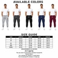 thumbnail image 6 of mikdeno Men's lightweight fleece Cargo Jogger Sweatpants, Sizes S-3XL, 6 of 7