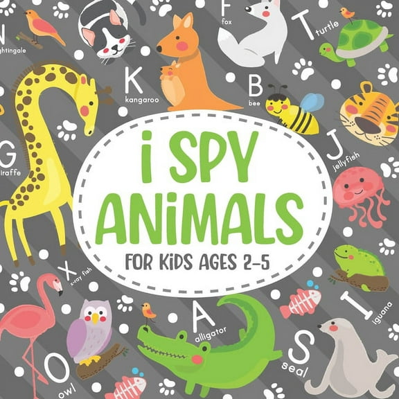 I Spy Animals For Kids Ages 2-5: Amusing and cultural hobby for children., (Paperback)