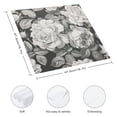 thumbnail image 3 of Werpe Roses Cloth Napkins Polyester Fabric Gift Reusable Machine Washable for Events 12-Pack 6 PCS, 3 of 7