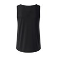 thumbnail image 5 of ZTTD Womens Pregnant Tops Womens Maternity Irregular Soild Hem Tee Shirt Casual Short Sleeve Crew Neck Basic Nursed T Shirt Top Breastfeeding Sleeveless Round Neck T Shirt, Sizes S-2XL, 5 of 5