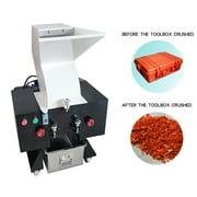 INTSUPERMAI Electric Plastic Shredder Machine Industrial Plastic Grinder Crushing Machine 220V