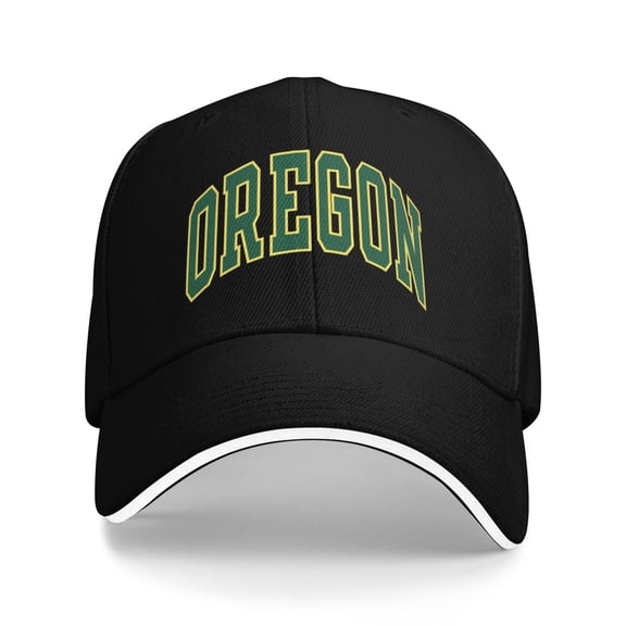 Oregon Men Women Sandwich Cap Classic Baseball Capunisex Adjustable Casquette Dad Hat