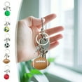 thumbnail image 7 of Uutvery Sports Ball Keychain, PVC Soccer Basketball Volleyball Pendant for Crossbody Bag, Sports Event Gifts, Fan Appreciation Decoration, 7 of 7