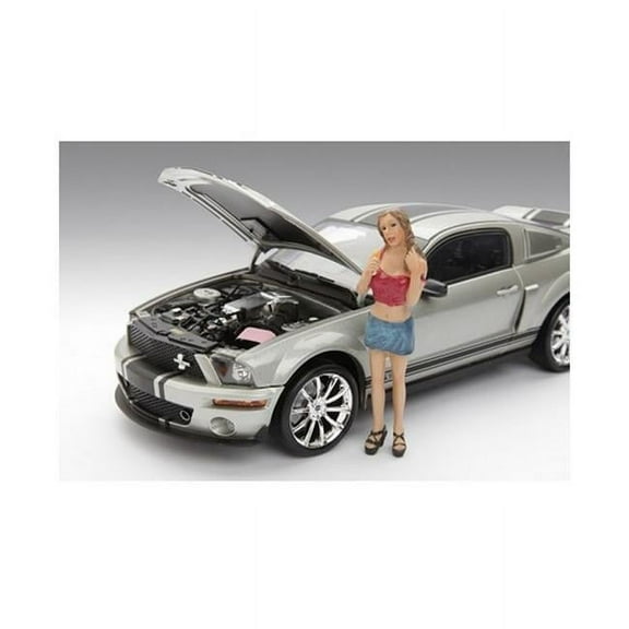 Female Monica Figure For 1:18 Diecast Model Cars by American Diorama