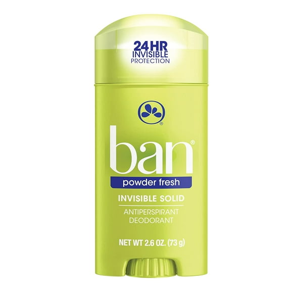 Ban® 2.6 oz. Invisible Solid Antiperspirant and Deodorant in Powder Fresh