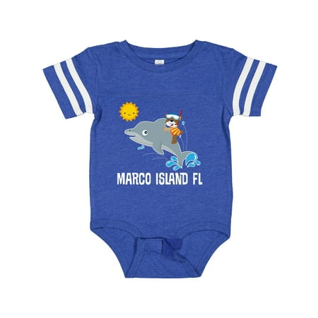 

Inktastic Marco Island Florida Vacation Gift Baby Boy or Baby Girl Bodysuit