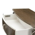 thumbnail image 4 of Michael Amini Villa Cherie Wood Highboy Chest in Hazelnut Brown, 4 of 10