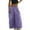 Purple, variant on Htigea Women's Cargo Pants Baggy Wide Leg Pants Vintage Casual Trousers Army Green,S