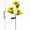 B, variant on SLYNSHome Solar Sunflower Lights Outdoor Decor LED Solar Garden Light with Flowers Waterproof Stake Lights for Back Yard, Flower Bed, Pathway, Patio, Porch, Spring Decoration