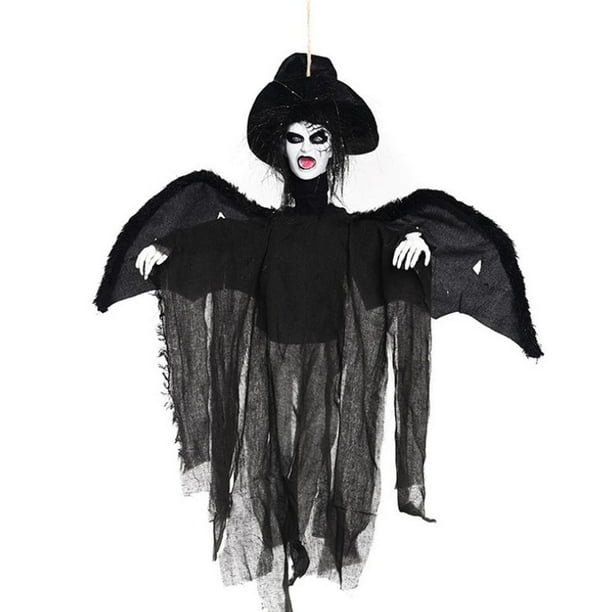 Sonido De Fantasma Luminoso Eléctrico De Terror Fantasma Colgante De Halloween Para Accesorios De Miedo De Fiesta De Halloween seitruly HA041396-01