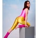 thumbnail image 4 of Leotardos satinados brillantes, Bikini Sexy de corte alto, traje de baño con Tanga para mujer, traje de baño brillante de una pieza, traje de baño plus XXL, 4 of 5