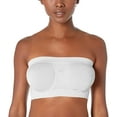 thumbnail image 1 of TruFigure 9013 'Attagirl!' Womens Seamless Underwire Strapless Bandeau Bra, White, 2X, 1 of 3