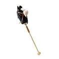 thumbnail image 5 of guohui Stick Horse Pretend Play Hobby Horse for Boys Girls Kids Children black with roller, 5 of 9