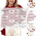 thumbnail image 3 of BLVB Toddler Girls Valentine's Day Heart Pattern Knit Sweater Outfit Cute Crewneck Long Sleeve Pullover 1-9 Years(White,1-2Years), 3 of 7