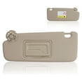 thumbnail image 3 of Car Sun Visor Left Driver & Right Passenger Side With Makeup Mirror For Chevrolet Cruze 2011-2019-Driver and codriver-beige, 3 of 6