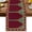 Red, variant on Twin Arches Dining Table Runner, Classic Red Green Twin Arches Washable Table Runners Kitchen Coffee Table Center Decor for Home Party Holiday Wedding 18 x 72 Inches