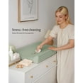 thumbnail image 3 of Cambiador para bebés Blissful Diary, de piel vegana, impermeable, 3 of 7