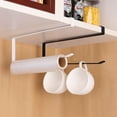 thumbnail image 6 of Paris Hilton Kitchen Metal Toilet Paper Towel Rack Bathroom Kitchen Roll Paper Holder Organizer, 6 of 7