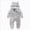 A113-Light Purple, variant on boobe Newborn Infant Baby Boys Girls Snowsuit Winter Coat Solid Bear Warm Fleece Hooded Footed Romper Jumpsuit Outfits