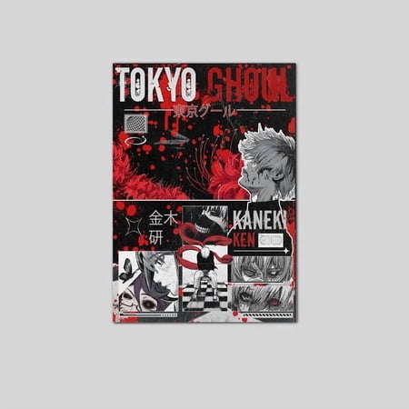 Manga/Anime Poster, Tokyo Ghoul poster Kaneki Ken Poster Size 24''x36'' The Golden Shop