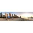 thumbnail image 1 of 24x36 gallery poster, Dubai Marina beach in the Jumeirah Beach Residence JBR, 1 of 1